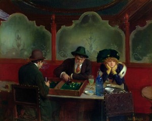 The Backgammon players